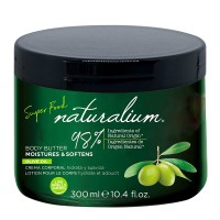 Olive Naturalium Superfood Body Cream (300 ml): Natürliche Creme mit feuchtigkeitsspendenden und weichmachenden Wirkstoffen